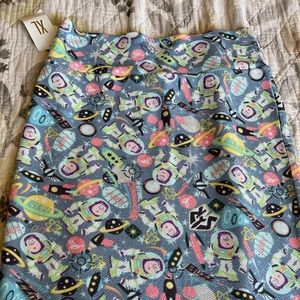 LulaRoe buzz lightyear Cassie skirt
